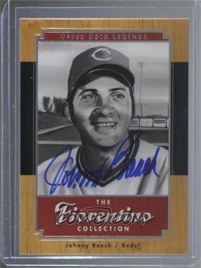 2001 Upper Deck Legends - The Fiorentino Collection #F12 - Johnny Bench [PSA/DNA COA Sticker]