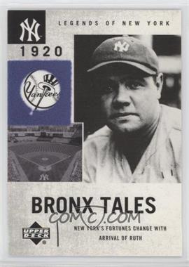 2001 Upper Deck Legends of New York - [Base] #125 - Bronx Tales - Babe Ruth