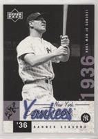 Banner Seasons - Lou Gehrig