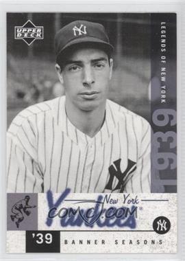 2001 Upper Deck Legends of New York - [Base] #141 - Banner Seasons - Joe DiMaggio