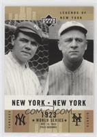 New York, New York - Babe Ruth, John McGraw