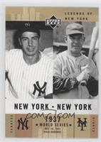 New York, New York - Joe DiMaggio, Mel Ott