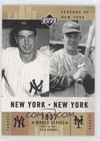 New York, New York - Joe DiMaggio, Mel Ott