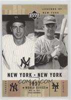 New York, New York - Joe DiMaggio, Mel Ott