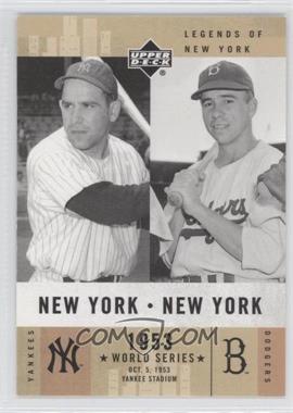 2001 Upper Deck Legends of New York - [Base] #158 - New York, New York - Yogi Berra, Pee Wee Reese