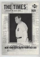 The Times - Babe Ruth