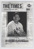 The Times - Mel Ott