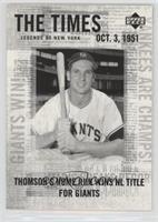 The Times - Bobby Thomson