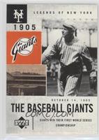 The Baseball Giants - Christy Mathewson