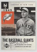 The Baseball Giants - Mel Ott