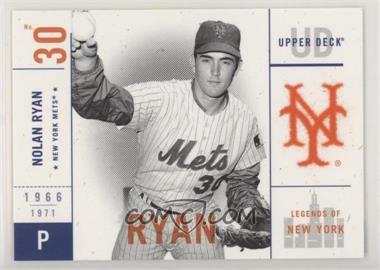 2001 Upper Deck Legends of New York - [Base] #73 - Nolan Ryan