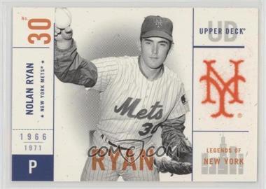 2001 Upper Deck Legends of New York - [Base] #73 - Nolan Ryan