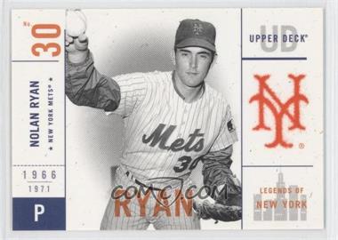 2001 Upper Deck Legends of New York - [Base] #73 - Nolan Ryan