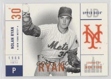 2001 Upper Deck Legends of New York - [Base] #73 - Nolan Ryan