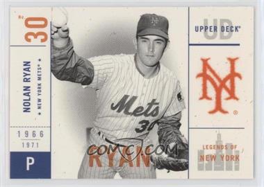 2001 Upper Deck Legends of New York - [Base] #73 - Nolan Ryan