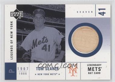 2001 Upper Deck Legends of New York - Mets Legendary Bat #LMB-TS - Tom Seaver