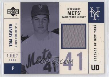 2001 Upper Deck Legends of New York - Mets Legendary Game-Worn Jersey #LMJ-TS - Tom Seaver