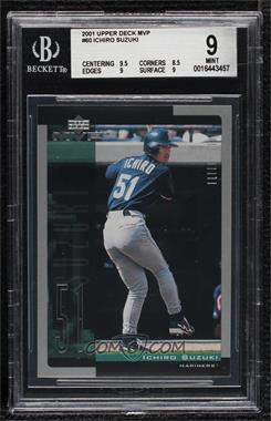 2001 Upper Deck MVP - [Base] #60 - Ichiro Suzuki [BGS 9 MINT]