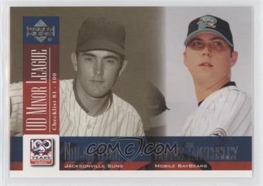 2001 Upper Deck Minor League Baseball Centennial - [Base] #100 - Dennis Tankersley, Nolan Ryan