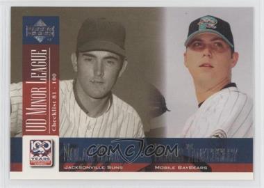 2001 Upper Deck Minor League Baseball Centennial - [Base] #100 - Dennis Tankersley, Nolan Ryan