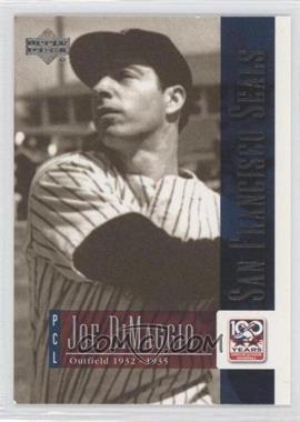 2001 Upper Deck Minor League Baseball Centennial - [Base] #44 - Joe DiMaggio