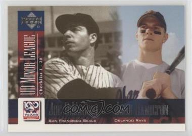 2001 Upper Deck Minor League Baseball Centennial - [Base] #96 - Joe DiMaggio, Josh Hamilton