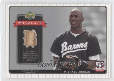 2001 Upper Deck Minor League Baseball Centennial - MJ Salute Bat #MJ-B3 - Michael Jordan