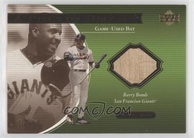 2001 Upper Deck Ovation - A Piece of History Bats #BB - Barry Bonds