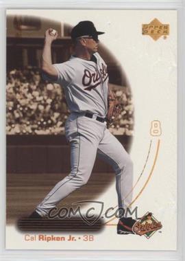 2001 Upper Deck Ovation - [Base] #14 - Cal Ripken Jr.