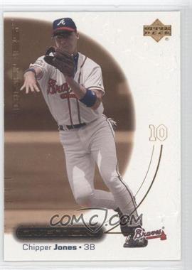 2001 Upper Deck Ovation - [Base] #30 - Chipper Jones