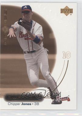 2001 Upper Deck Ovation - [Base] #30 - Chipper Jones