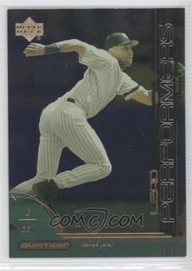 2001 Upper Deck Ovation - Lead Performers #LP2 - Derek Jeter