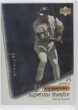 2001 Upper Deck Ovation - Superstar Theatre #ST7 - Barry Bonds