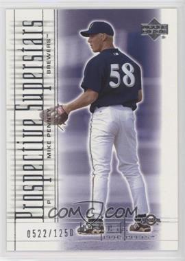 2001 Upper Deck Pros & Prospects - [Base] #133 - Mike Penney /1250