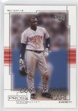 2001 Upper Deck Pros & Prospects - [Base] #26 - Carl Everett