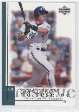 2001 Upper Deck Reserve - [Base] #101 - Geoff Jenkins