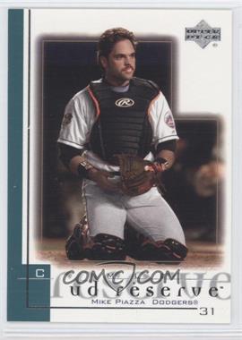 2001 Upper Deck Reserve - [Base] #145 - Mike Piazza