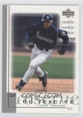 2001 Upper Deck Reserve - [Base] #181 - Ichiro /2500