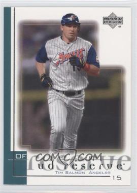 2001 Upper Deck Reserve - [Base] #2 - Tim Salmon