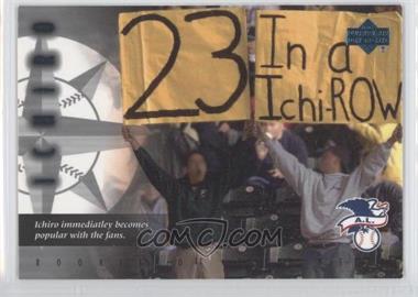 2001 Upper Deck Rookie Update - Ichiro Suzuki Rookie of the Year #15 - Ichiro Suzuki