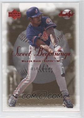 2001 Upper Deck Sweet Spot - [Base] #129 - Wilkin Ruan /1500