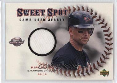 2001 Upper Deck Sweet Spot - Game-Used Jerseys #J-CR - Cal Ripken Jr.