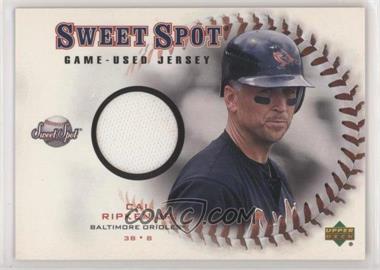 2001 Upper Deck Sweet Spot - Game-Used Jerseys #J-CR - Cal Ripken Jr.