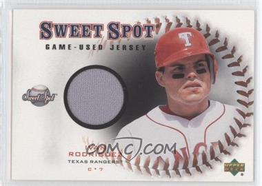 2001 Upper Deck Sweet Spot - Game-Used Jerseys #J-IR - Ivan Rodriguez