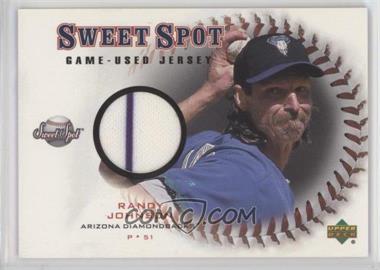 2001 Upper Deck Sweet Spot - Game-Used Jerseys #J-RJ - Randy Johnson