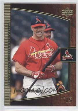 2001 Upper Deck Ultimate Collection - [Base] #54 - Jim Edmonds