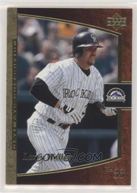 2001 Upper Deck Ultimate Collection - [Base] #88 - Larry Walker [EX to NM]