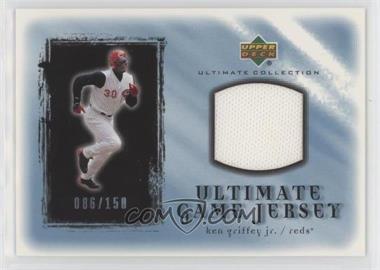 2001 Upper Deck Ultimate Collection - Ultimate Game Jerseys #U-KG - Ken Griffey Jr. /150 [EX to NM]