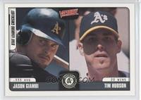 Jason Giambi, Tim Hudson