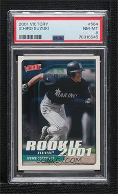 2001 Upper Deck Victory - [Base] #564 - Ichiro Suzuki [PSA 8 NM‑MT]